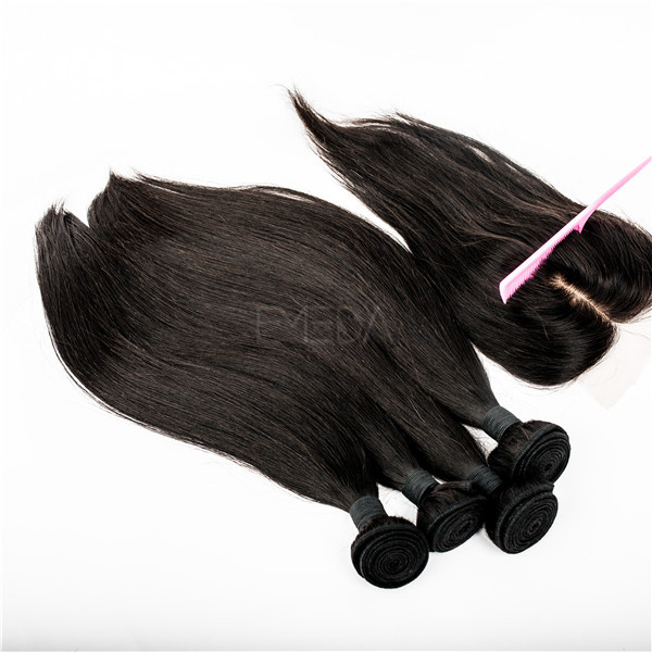  Brazilian straight hair silk lace closure  LJ67